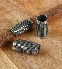 Stainless Steel Barrel Bead