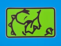 Image 2 of Hungry Dragon Stickers