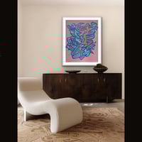 Image 2 of Trio - 36 x 48" Paint & marker on paper