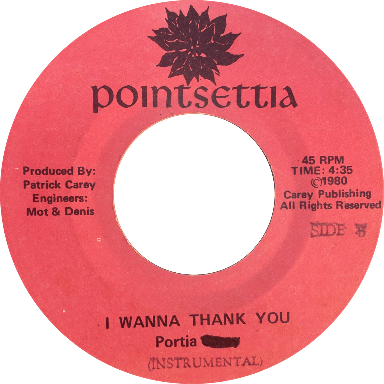 Image of  Portia 45 - original  stock copies 