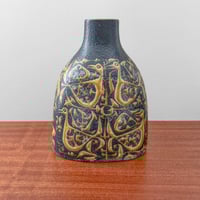Image 1 of Nils Thorsson Royal Copenhagen Baca Black Vase