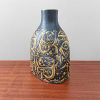Image 2 of Nils Thorsson Royal Copenhagen Baca Black Vase