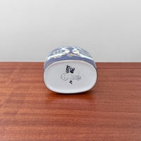 Image 3 of Nils Thorsson Royal Copenhagen Baca Small Blue Vase