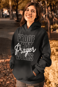Image 1 of proof prayer  works hoodie