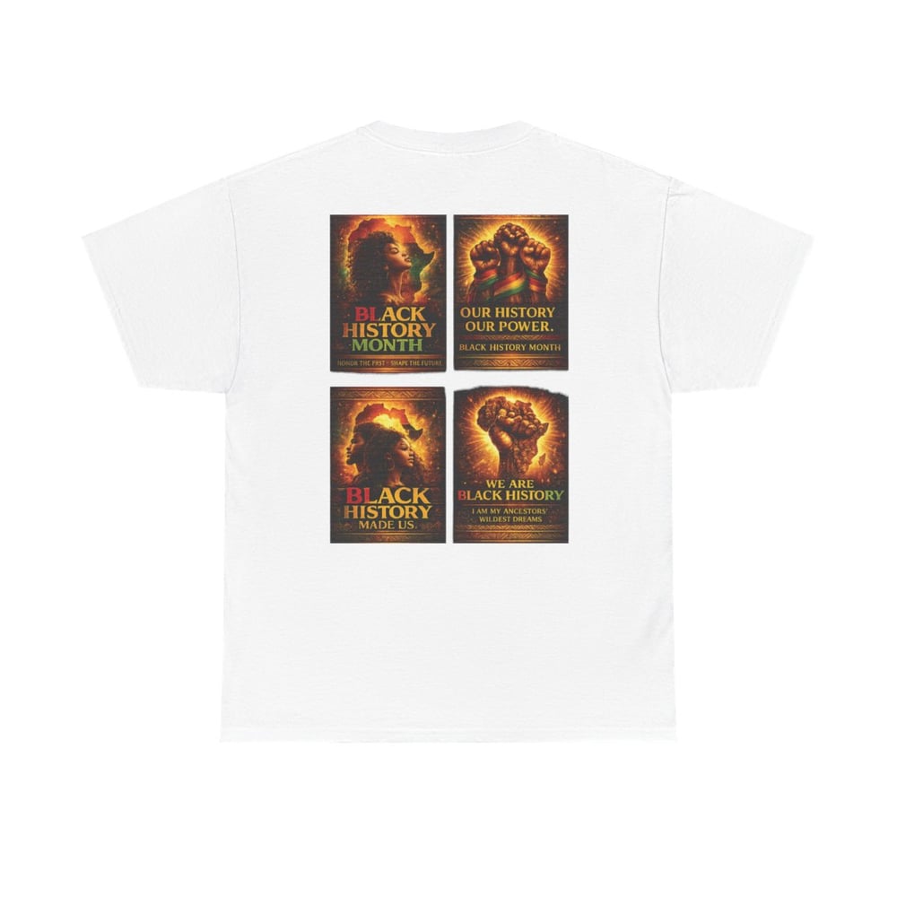 Image of Black History Tribute T‑Shirt — 'We Are the Bravers of Our Ancestors' Graphic Tee