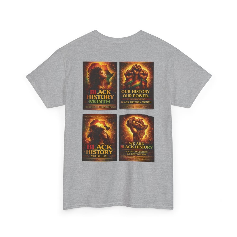 Image of Black History Tribute T‑Shirt — 'We Are the Bravers of Our Ancestors' Graphic Tee