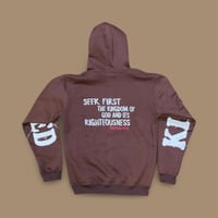 Image 2 of Smoked Mocha heavy hoodie