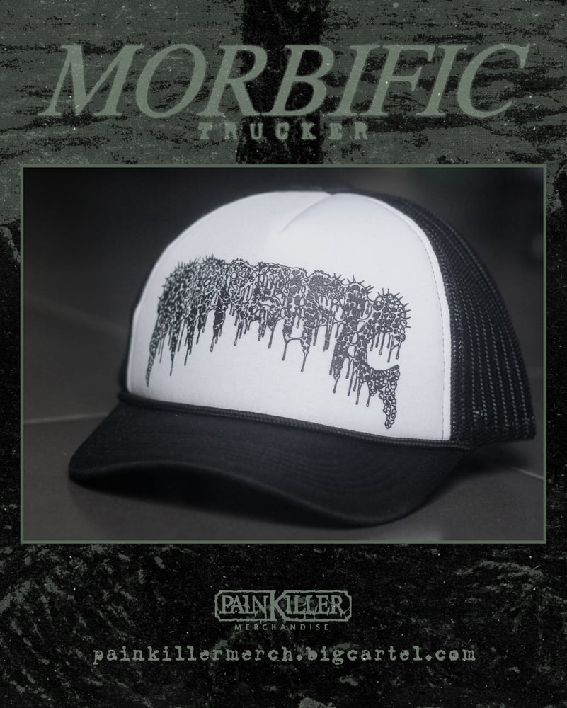 Image of Morbific (FIN) - B/W Logo Trucker