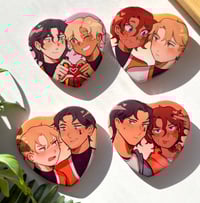 Image 1 of [PREORDER] AFTG Heart buttons
