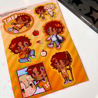 Image 1 of 5x7" Neil Blorbo Sticker Sheet