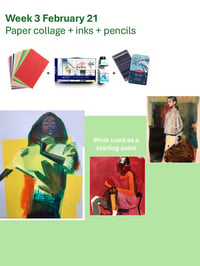 Image 4 of MIXED MEDIA - 4 week online drawing course 