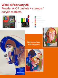 Image 5 of MIXED MEDIA - 4 week online drawing course 