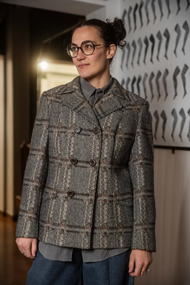 Image of Cappottino medio peso grey