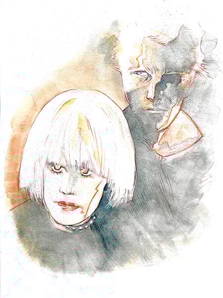 Image of ROY AND PRIS original painting