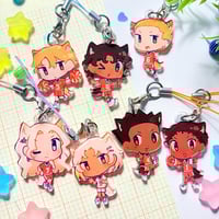 Image 3 of [PREORDER] 1.5" Foxes Phone Charms