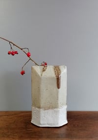 Image 1 of Copy of Handbuilt vase/ sculptural object. Winter Sale