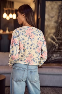 Image 4 of Floral Ribbon Pullover Sweater