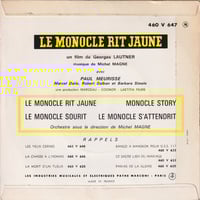 Image 2 of Michel Magne ‎– Le Monocle Rit Jaune (Ducretet Thomson ‎– 460 V 647 – France – 1964)