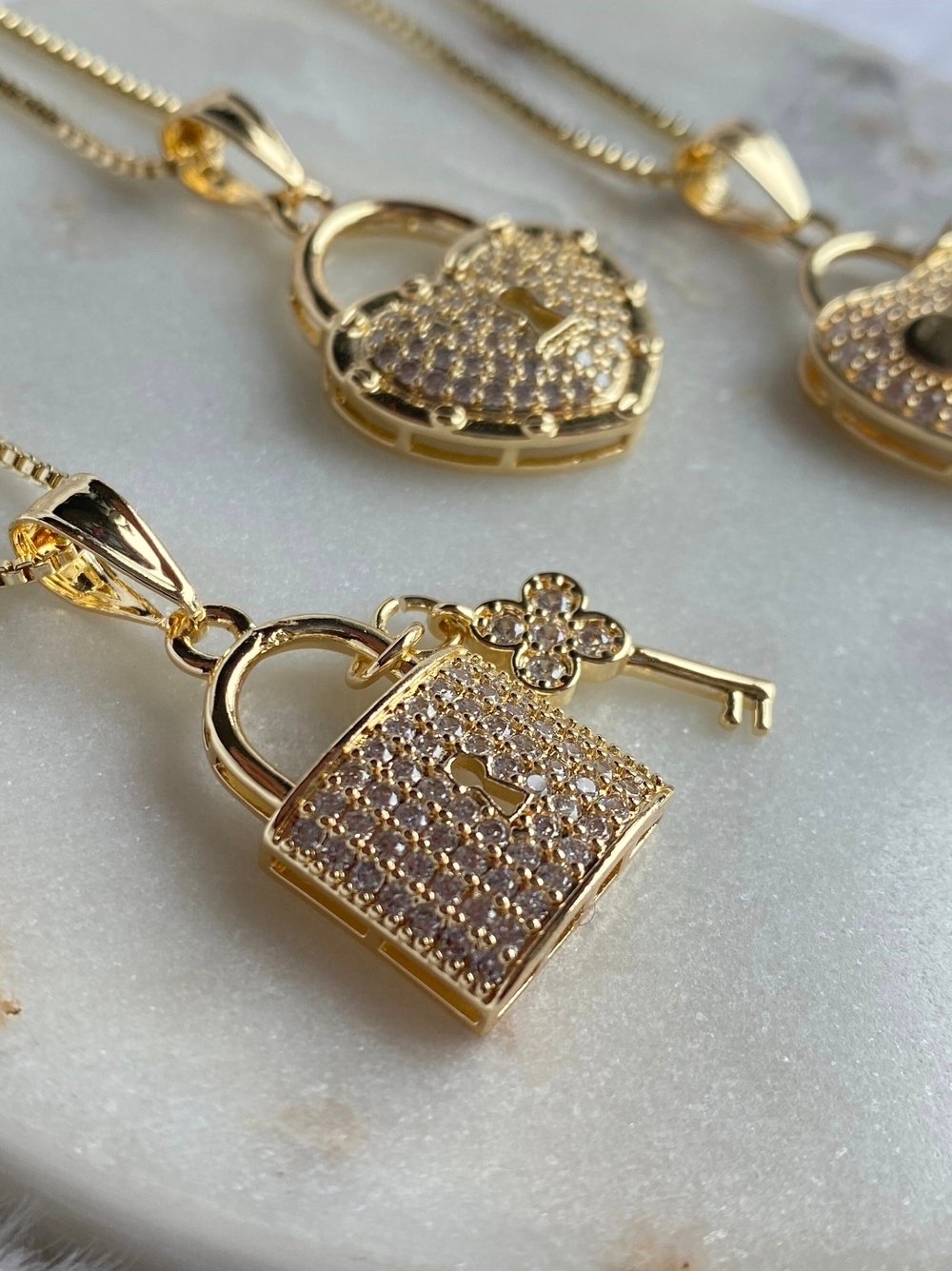 Image of Padlock necklace 