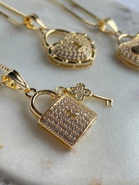Image 4 of Padlock necklace 