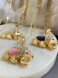 Image 3 of Elephant pendant necklace 