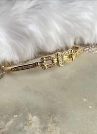 Image 6 of Zirconia bangle bracelet 