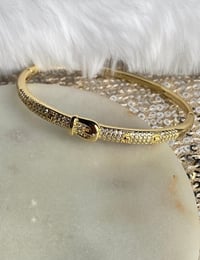 Image 7 of Zirconia bangle bracelet 