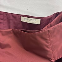 Image 4 of 1999 miu miu nylon skirt 