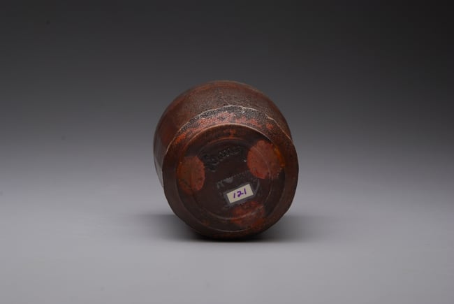 Purple & Orange Medicine Cup