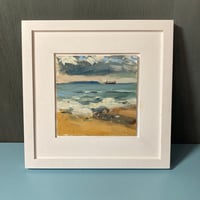 Portland and Ship from Ringstead Bay