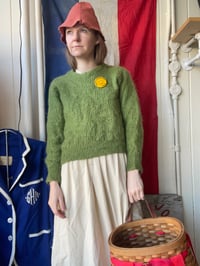 Image 3 of Mossy Mohair Sweater 