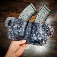 Image 2 of Urban Camo and Flannel AK/AR 2x Mag Carrier