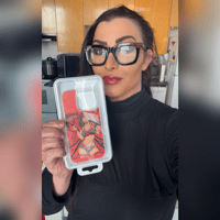 Autographed Victoria Red iPhone 16 Pro Phone Case Cover