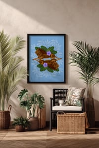 Image 2 of Into the Wild - Lion Print 