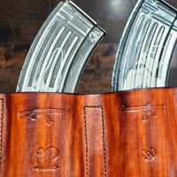 Image 4 of Russian military digital camo and Woodgrain AK/AR 2x Mag Carrier 