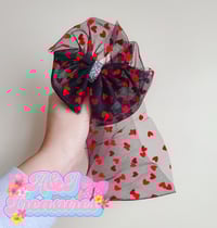 Image 3 of Black Mesh Hearts(Multiplie options)