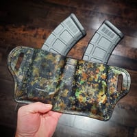 Image 4 of Urban Camo and Grassland stripes AK/AR 2x Mag Carrier 