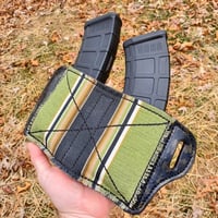 Image 5 of Urban Camo and Grassland stripes AK/AR 2x Mag Carrier 