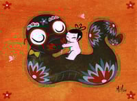 'Year of the Snake- Love' Original Painting