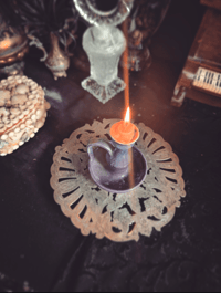 Image 2 of Ornate engraved trivet 