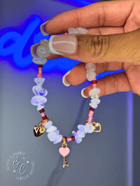 Triple Heart Charm Bracelet 