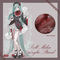 Image 1 of Doll Miku Acrylic Stand [ B Grade ]