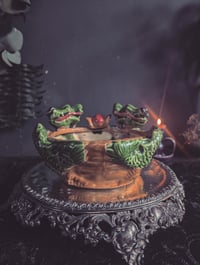 Image 3 of Double dragon planter 