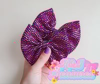 Image 1 of Pink Disco Bows(Multiple options)