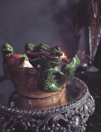 Image 2 of Double dragon planter 