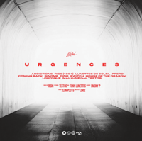 Image 4 of RISKI - "Urgences" (LP -MARBLED RED)