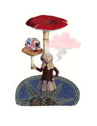 little mushroom | giclee print