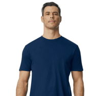 Image 10 of Custom Front Print Only Soft Durable Cotton Tee / 500