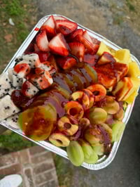  8oz. Fruit Tray (Four Fruits) + SOUR Pickle 