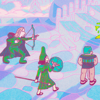 Image 3 of Epic Battle (print)